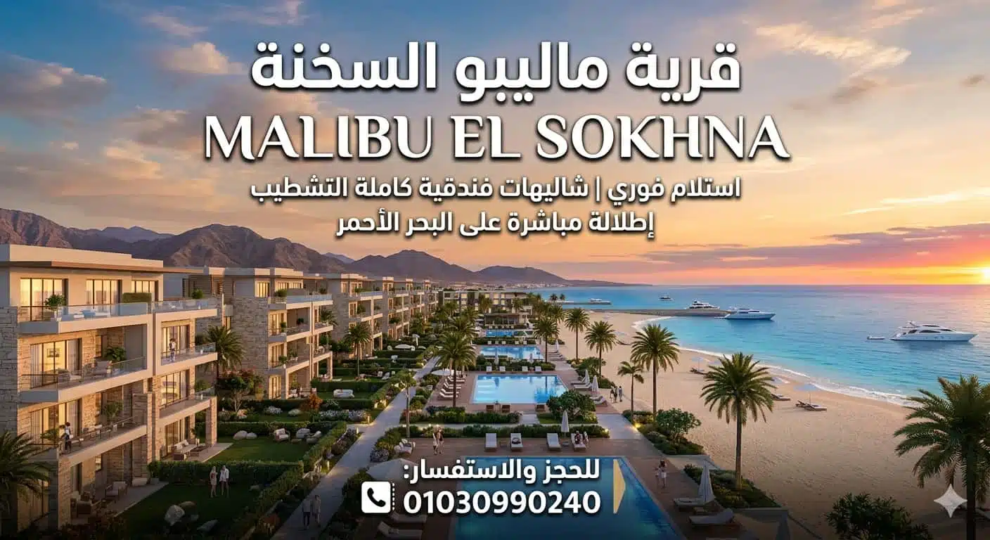 مقارنة بين ماليبو وافضل قري العين السخنة