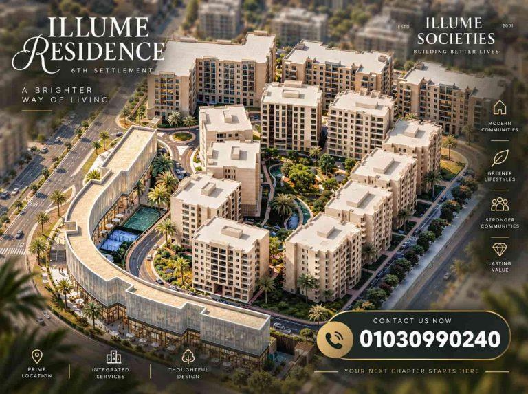 ايلوم ريزيدنس التجمع السادس | Illume Residence