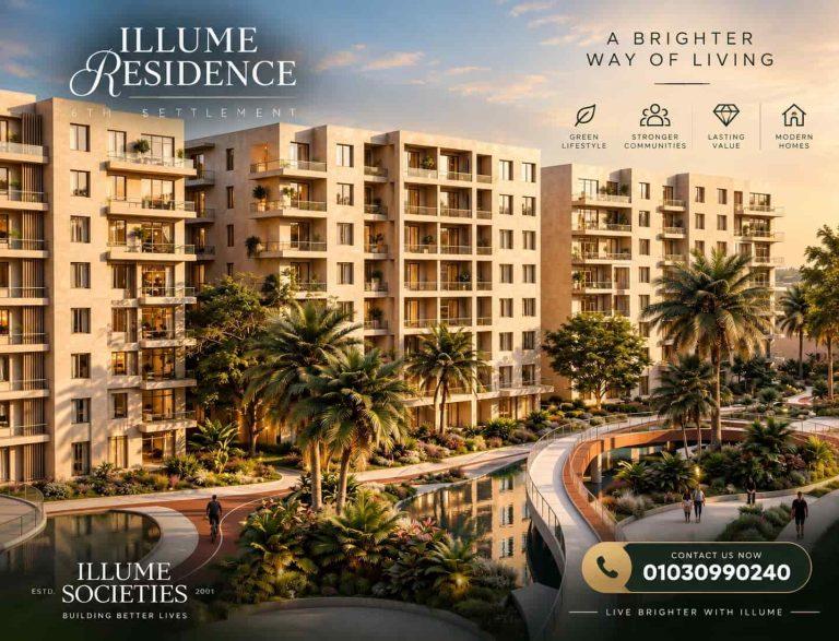 ايلوم ريزيدنس التجمع السادس | Illume Residence